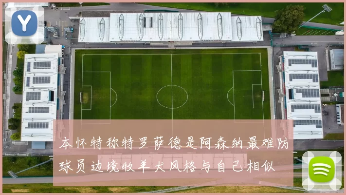 本怀特称特罗萨德是阿森纳最难防球员边境牧羊犬风格与自己相似
